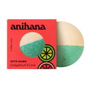 Anihana Bath Bomb Grapefruit & Lime 180g