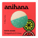 Anihana Bath Bomb Grapefruit & Lime 180g