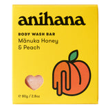 Anihana Body Wash Bar Manuka Honey & Peach 80 g