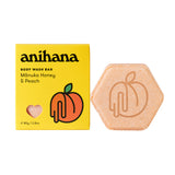 Anihana Body Wash Bar Manuka Honey & Peach 80 g