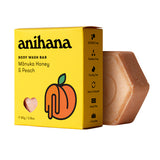Anihana Body Wash Bar Manuka Honey & Peach 80 g