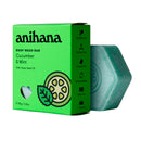 Anihana Body Wash Bar Cucumber & Mint 80g