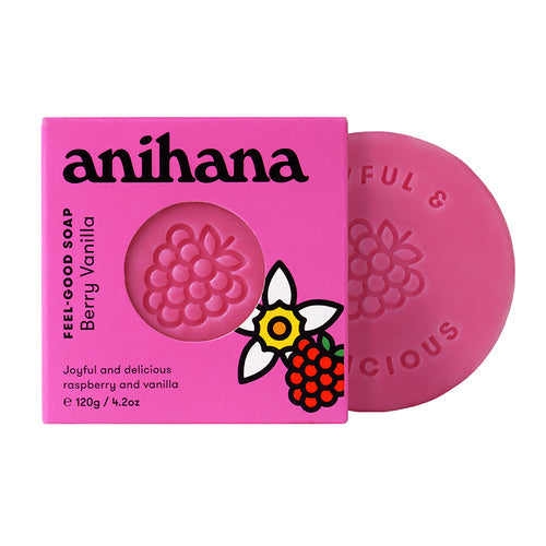 Anihana Feel-Good Soap Berry Vanilla 120g