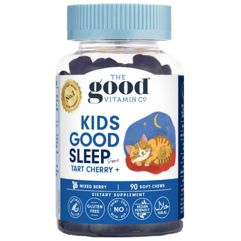 The Good Vitamin Co Kids Sleep Support Tart Cherry+ 90s