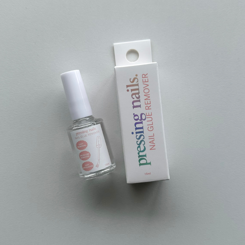Pressing Nails Brush On Remover