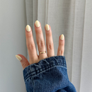 Pressing Nails Butter Yellow Extra Short