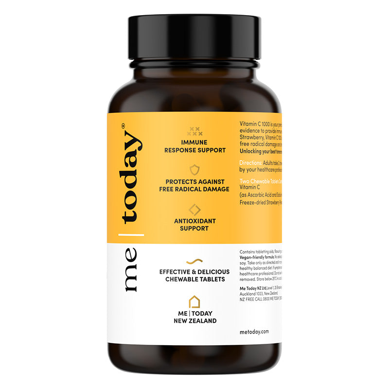 Me Today High Dose Vitamin C 1000 120 chewable tablets