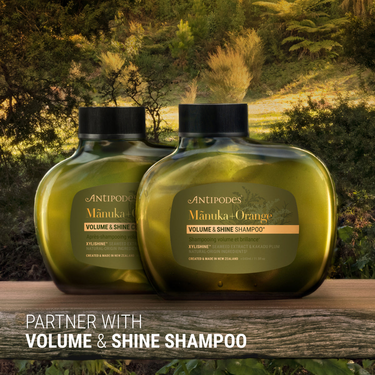 Antipodes Mᾱnuka + Orange Volume & Shine Conditioner 340ml