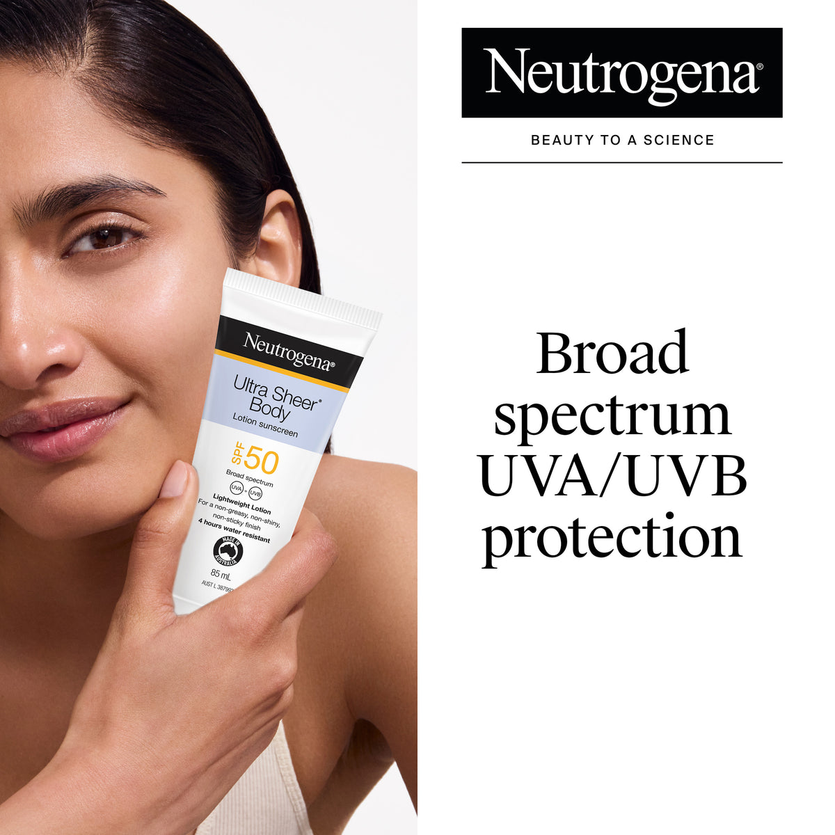 NEUTROGENA Ultra Sheer B/L SPF50 85ml