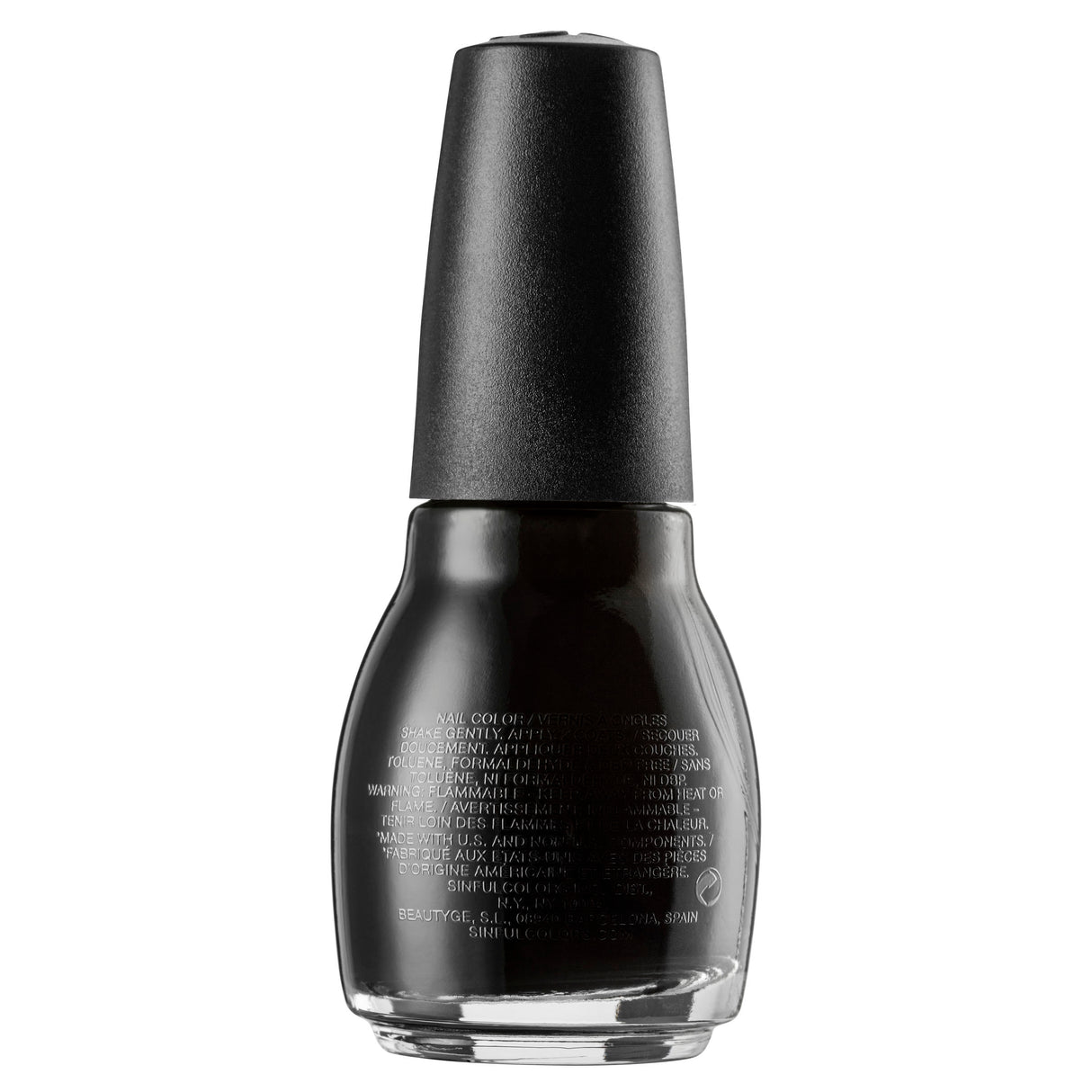 Sinful N/E Cream Black On Black