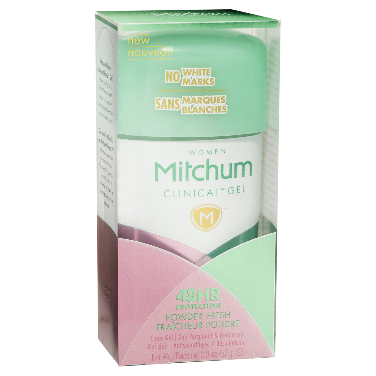 Mitchum Clinical Women Gel Powder 57g