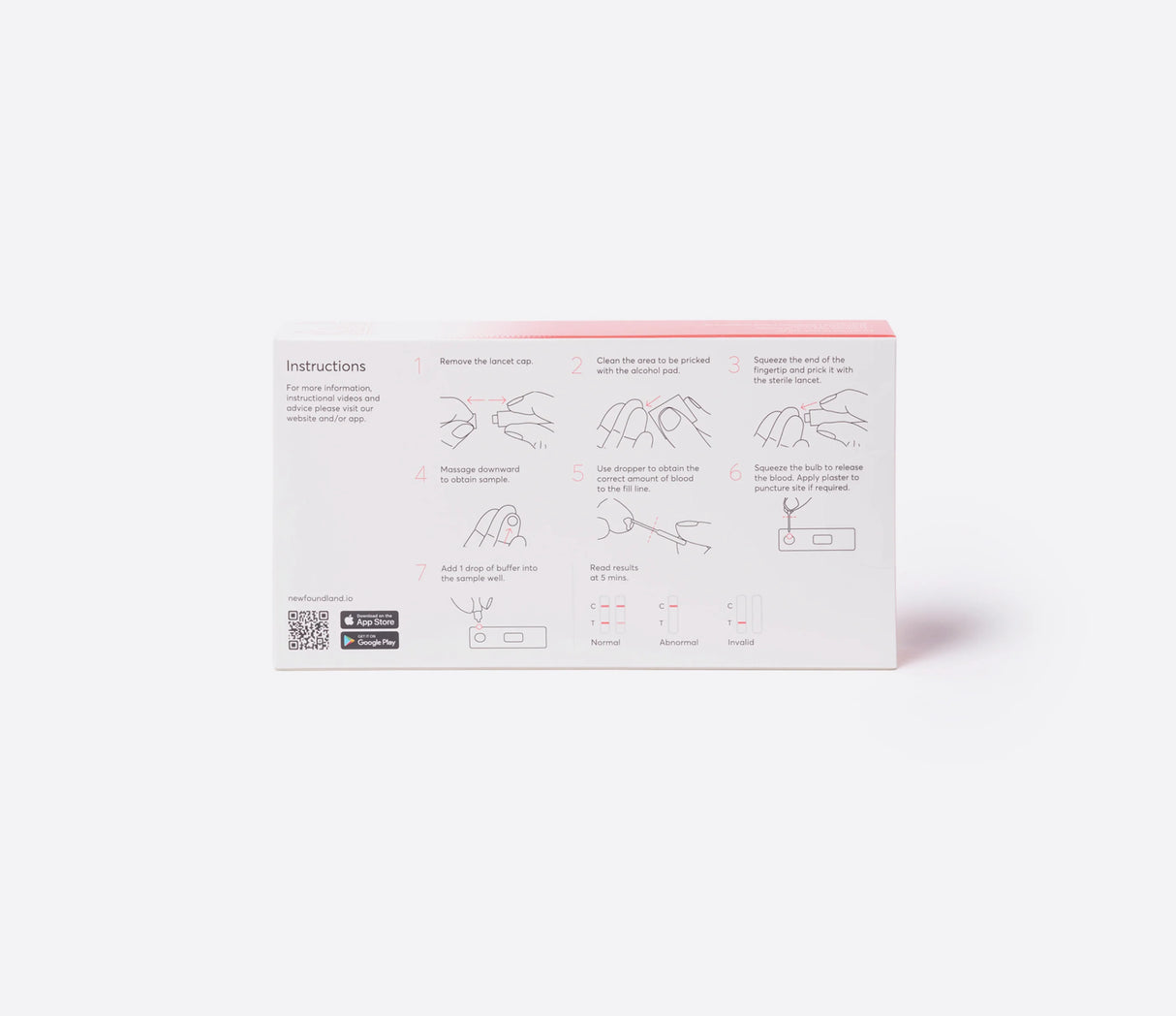 NewFoundLand Iron Deficiency Test Kit 1pk