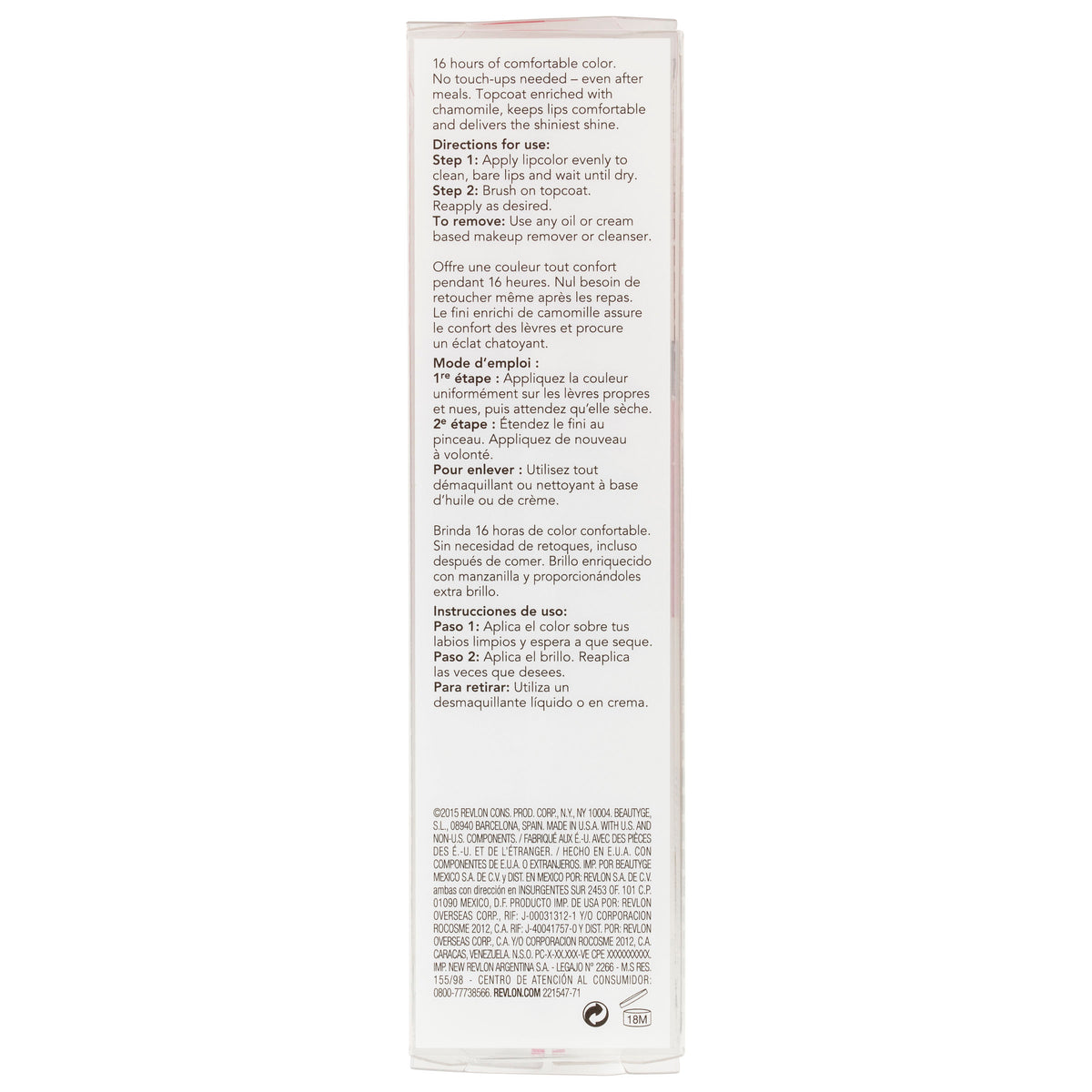 Revlon Colorstay Overtime™ Lipcolor Unending Red
