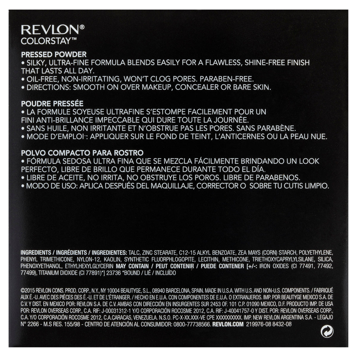 Revlon Colorstay™ Pressed Powder Translucent