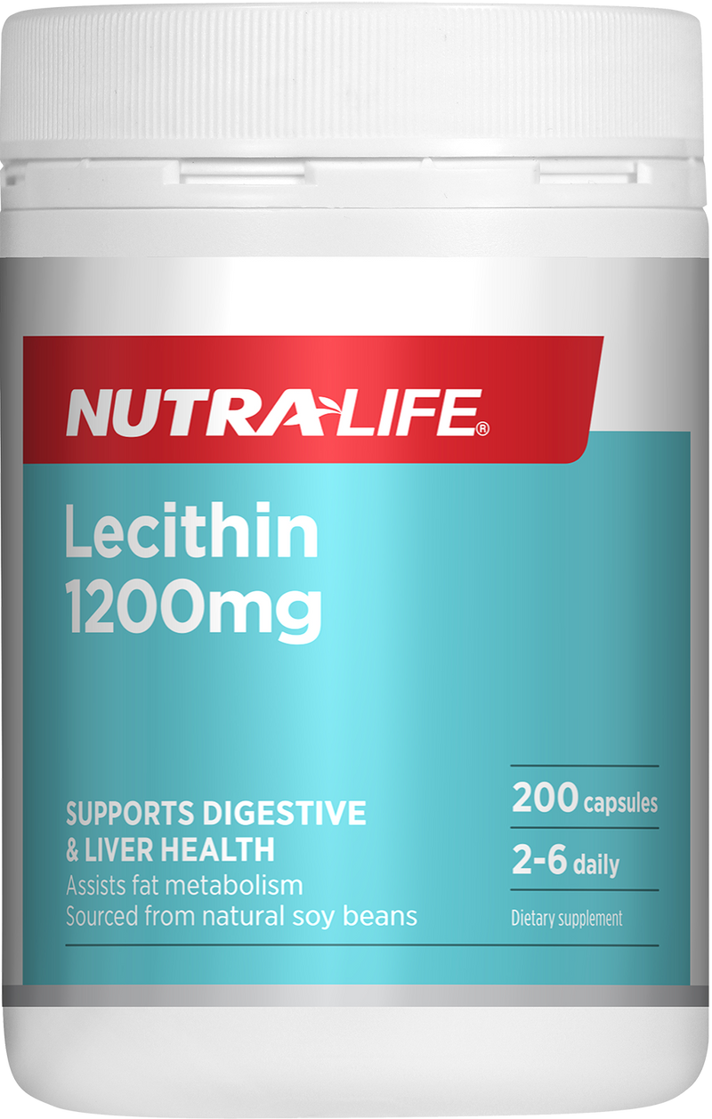 Nutra-Life Lecithin 1200mg Caps 200s