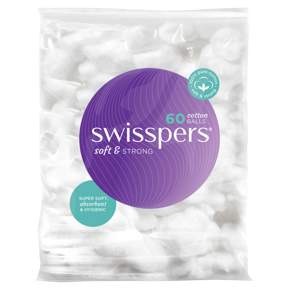 Swisspers Cotton Balls 60s