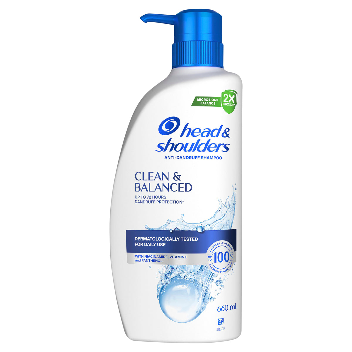 Head & Shoulders Clean & Balanced Shampoo 660ml