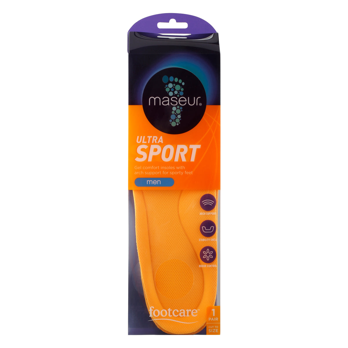 Footcare Men's Ultra Sport Insoles