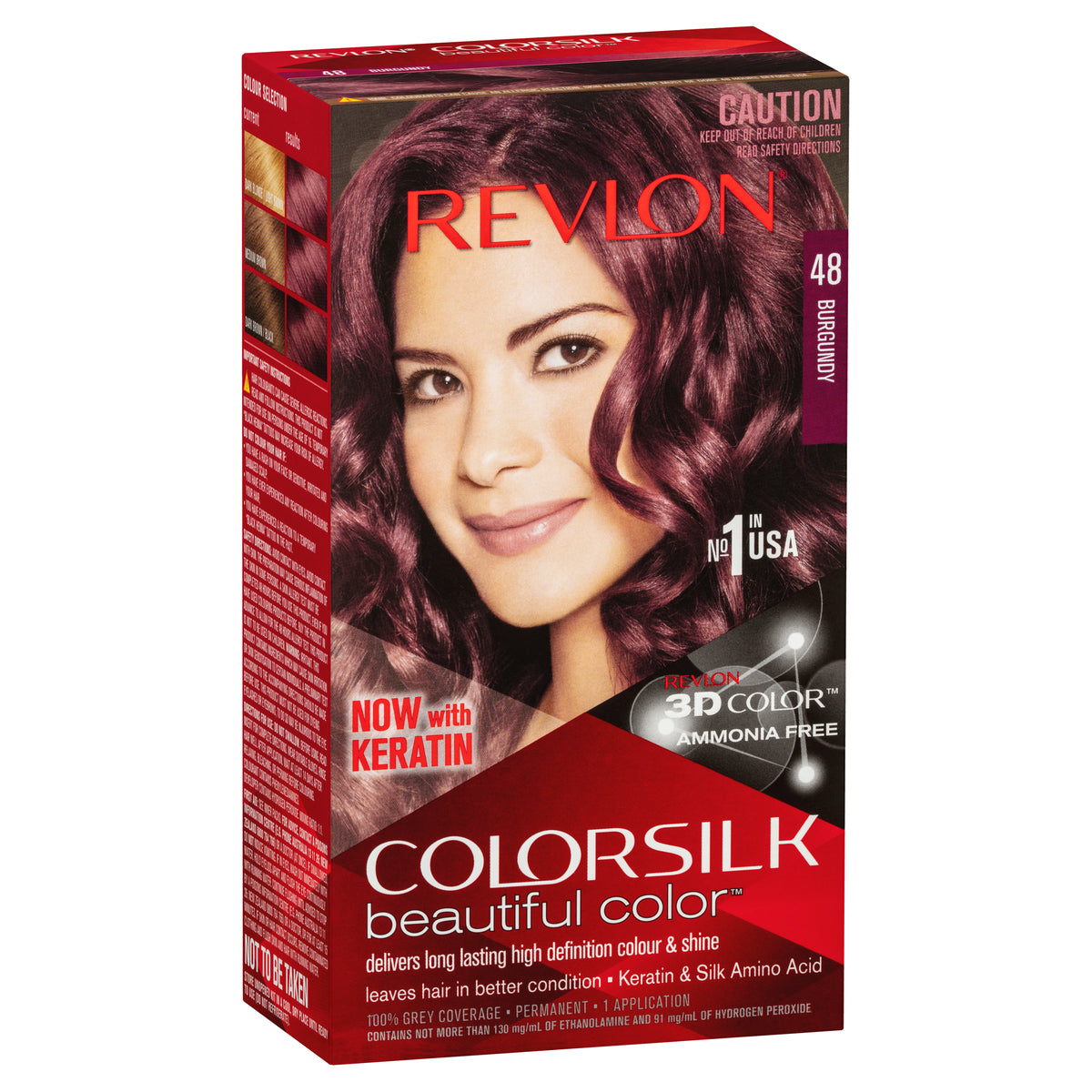 Revlon ColorSilk Beautiful Color 48 Burgundy