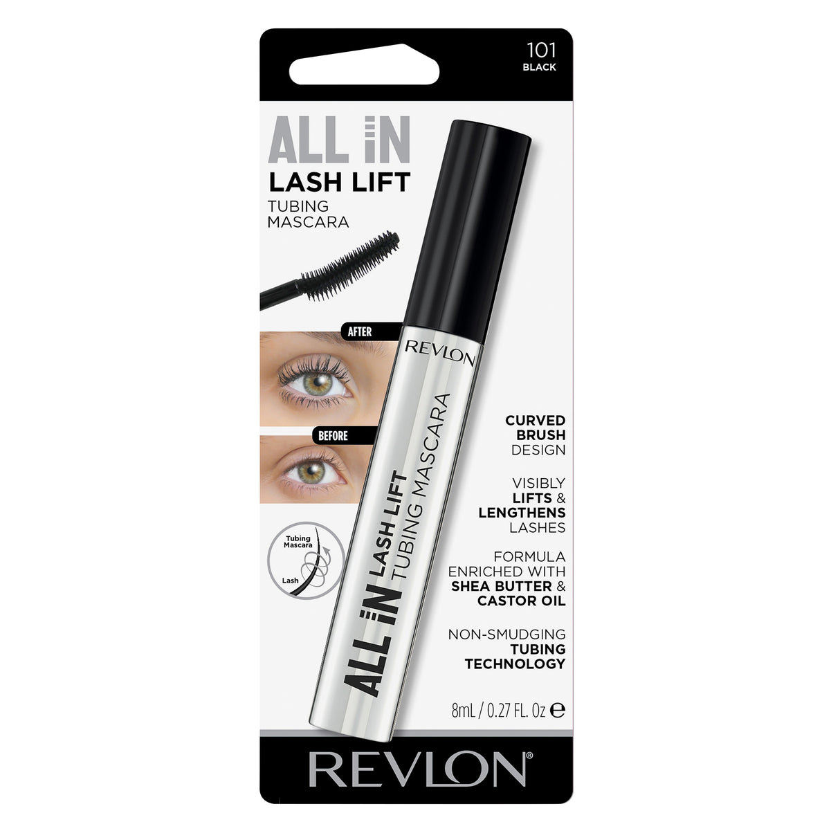 All In Lash Lift Tubing Mascara - Black
