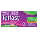 Telfast 180mg 10 Tablets