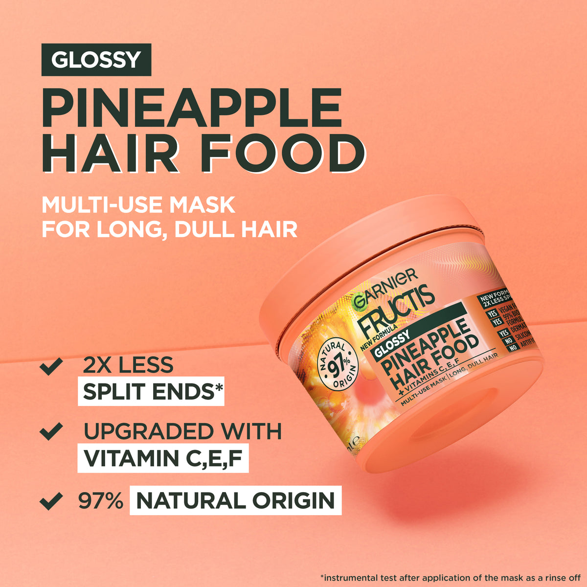 Garnier Fructis Hair Food Mask Pineapple 390ml