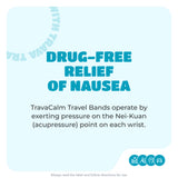 TRAVACALM Kids Nausea Cntrl Band 1pr