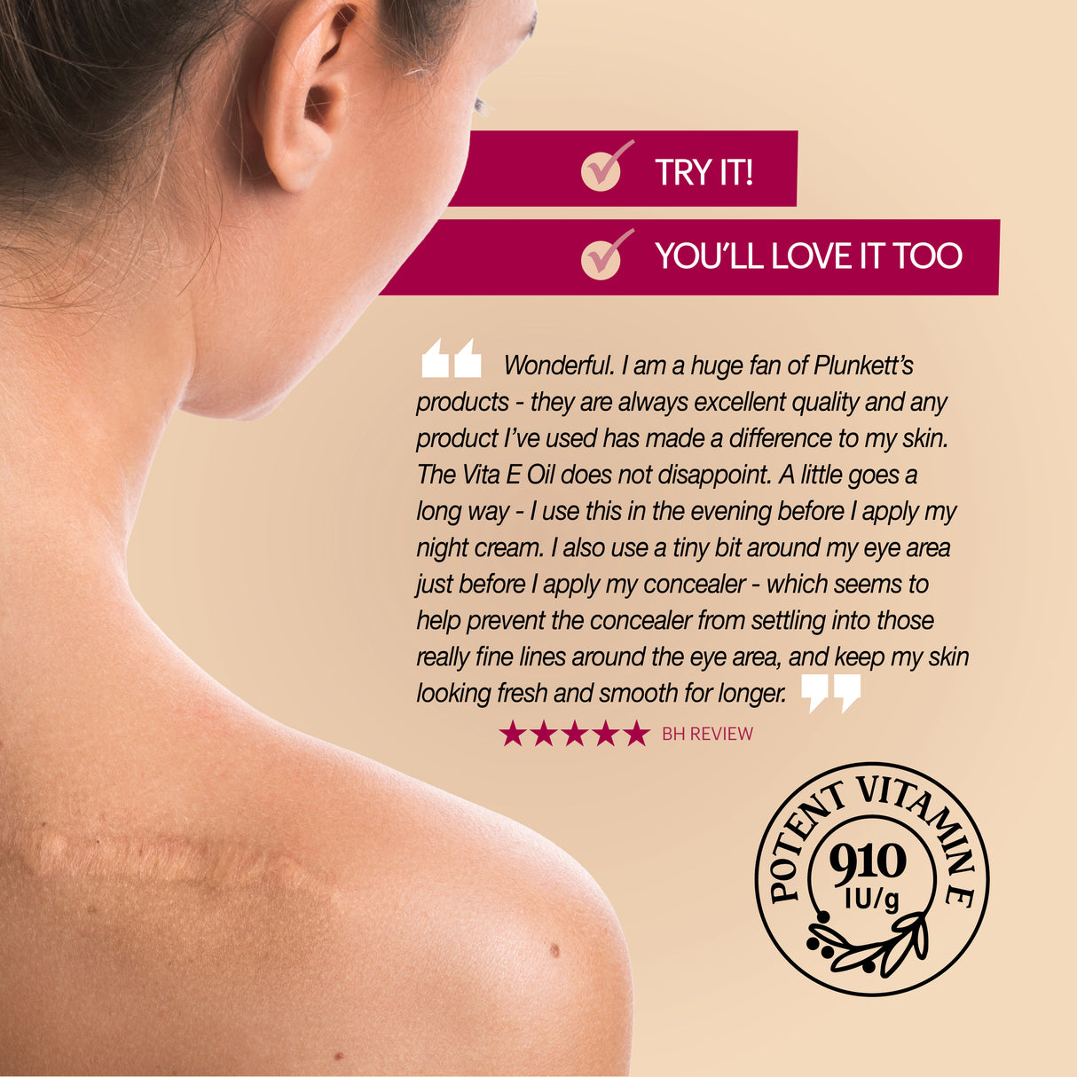 Plunkett's Vita E Super Concentrated Vitamin E Oil 25mL