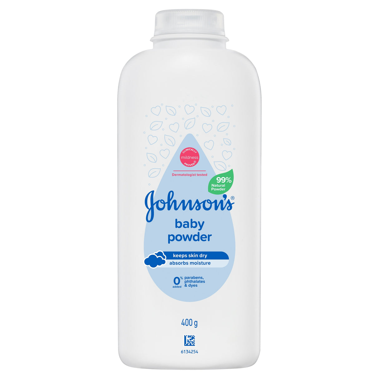 Johnson's Baby Pure Cornstarch Powder 400 g