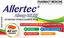 ALLERTEC Allergy Relief Cetirizine 10mg 42s