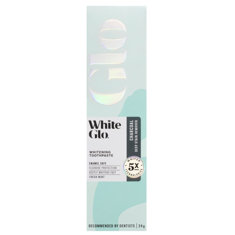 White Glo Charcoal Deep Stain Remover Toothpaste 115 g