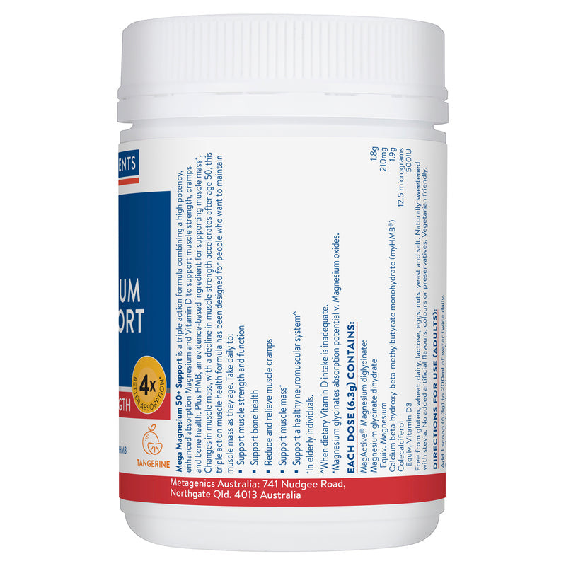 Ethical Nutrients Mega Magnesium 50+ Support 139g