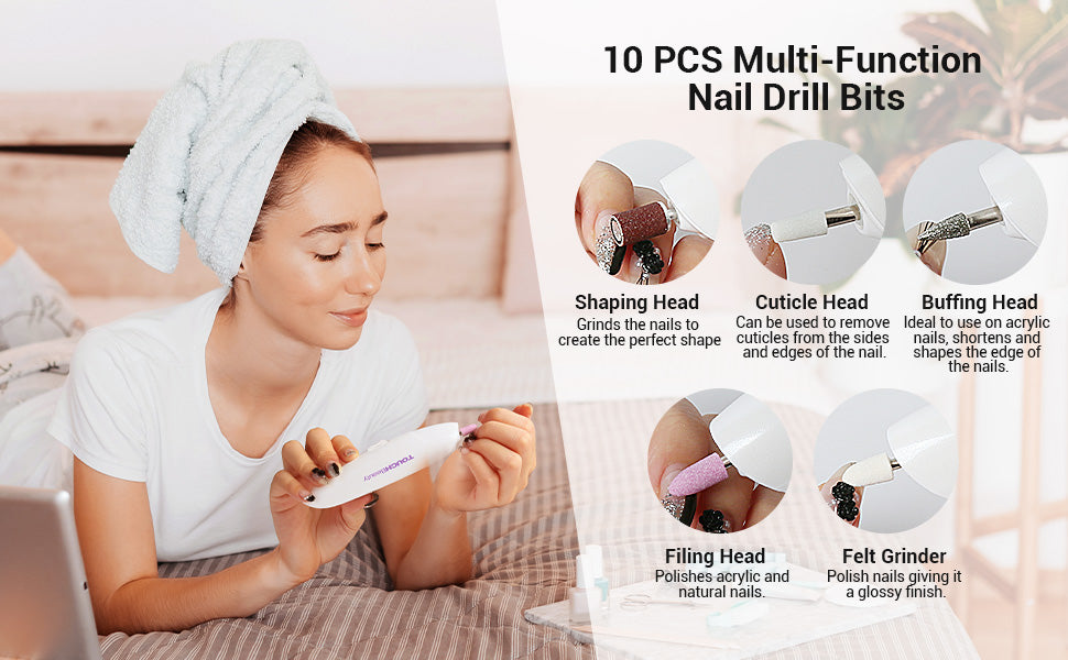 TOUCHBeauty 5in1 Electric Manicure/Pedicure Set