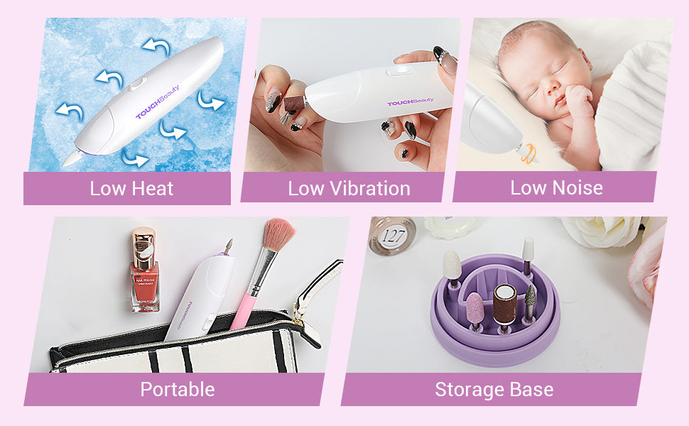 TOUCHBeauty 5in1 Electric Manicure/Pedicure Set