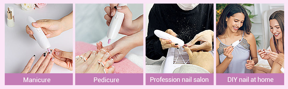 TOUCHBeauty 5in1 Electric Manicure/Pedicure Set