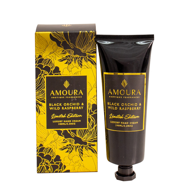 Amoura Hand Cream Black Orchid & White Raspberry 100ml