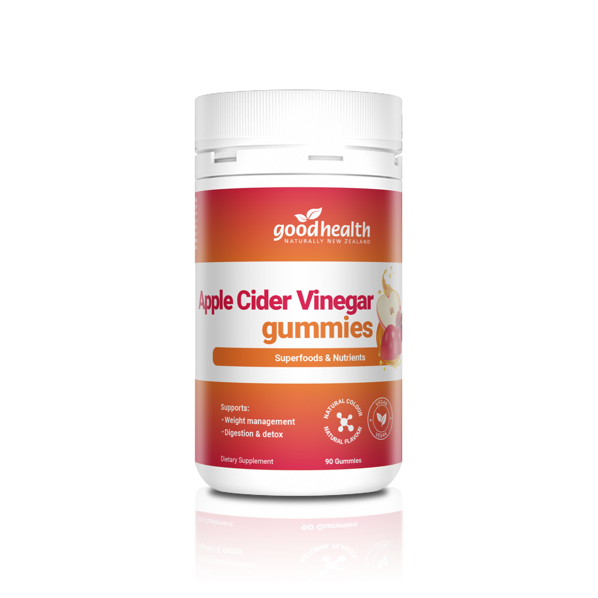 Good Health Apple Cider Vinegar gummies 90s