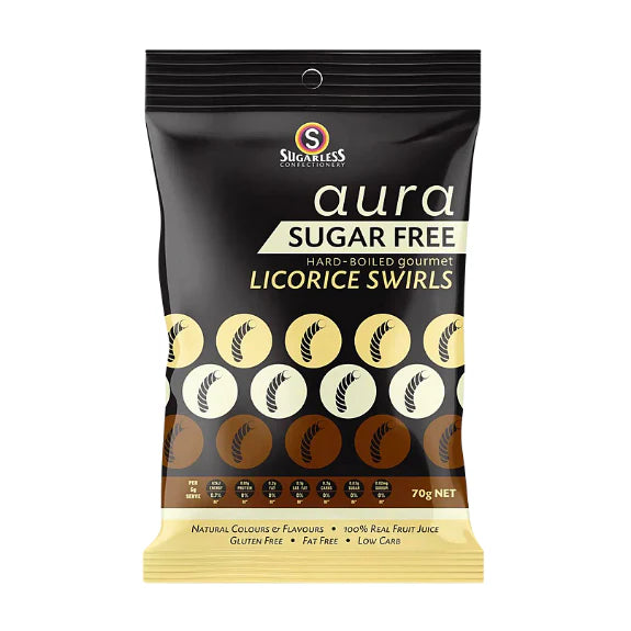 SCL Aura Licorice Swirls 70g
