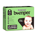 Fresh Baby Bumper Size 2 Unisex Nappies 4-8kg 25 Pack