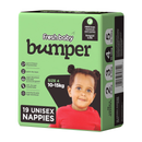 Fresh Baby Bumper Size 4 Unisex Nappies 10-15kg 19 Pack