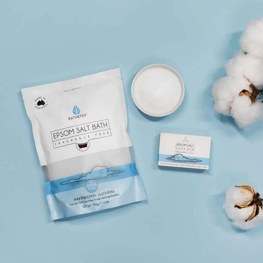 Bathefex Epsom Salt Fragrance Free 750g