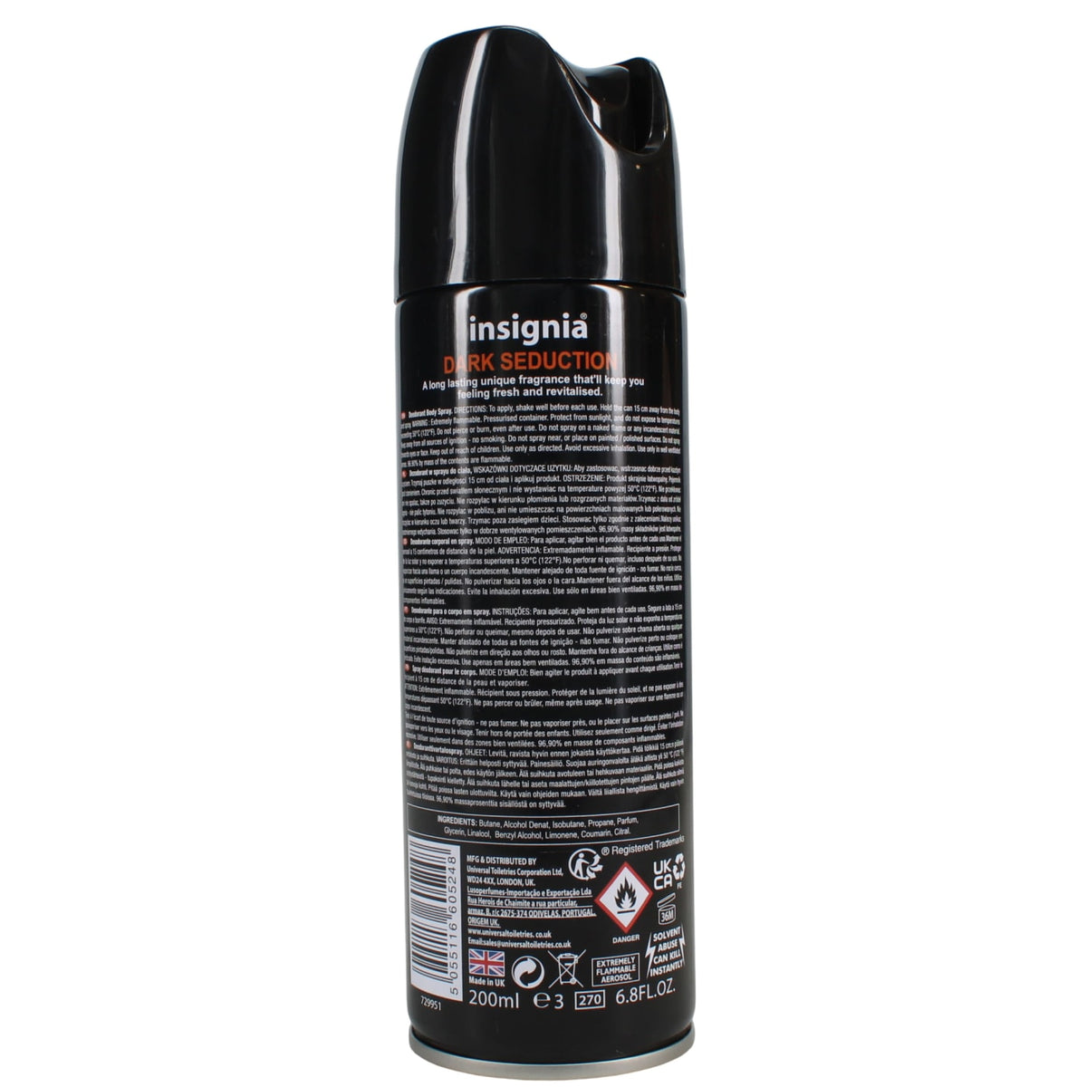 INSIGNIA B/Sp Dark Seduction 200ml