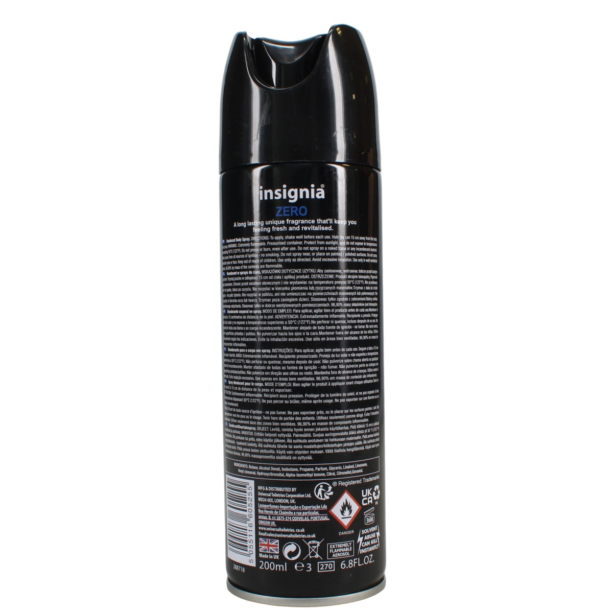 INSIGNIA Body Spray Zero 200ml