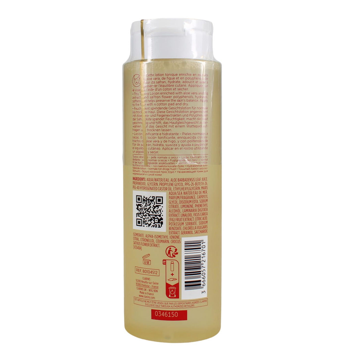 CLARINS Hydrating Toning Lotion 200ml