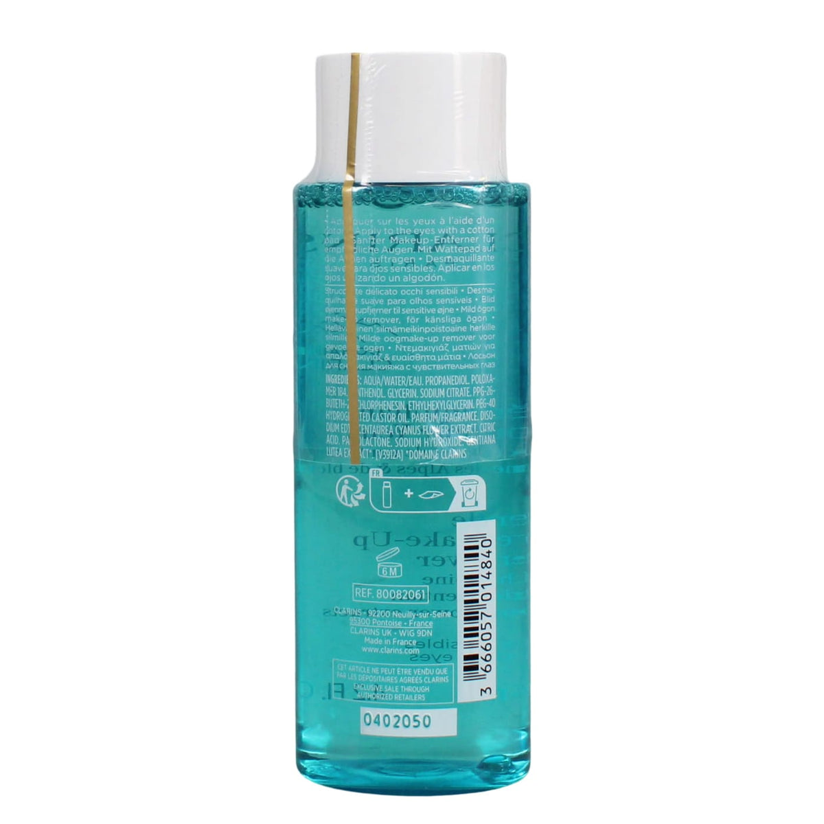 CLARINS gentle eye makeup remover 125ml