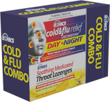 Ethics Cold/Flu Day & Night + Lozenges Combo