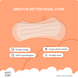 Happy Sleep Nasal Strips  - Clear
