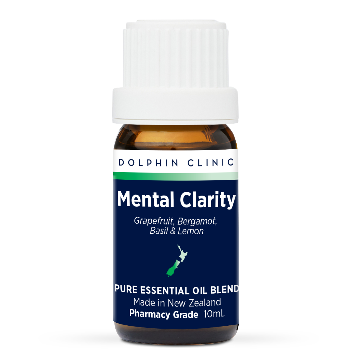 Mental Clarity Dolphin Clinic Essential Oil Blend 10ml
