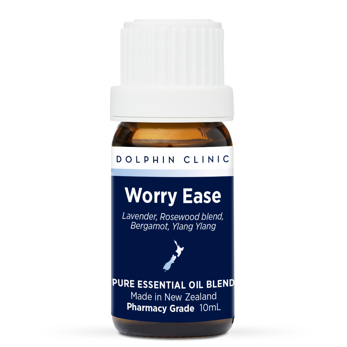 Worry Ease Dolphin Clinic Essential Oil Blend 10ml