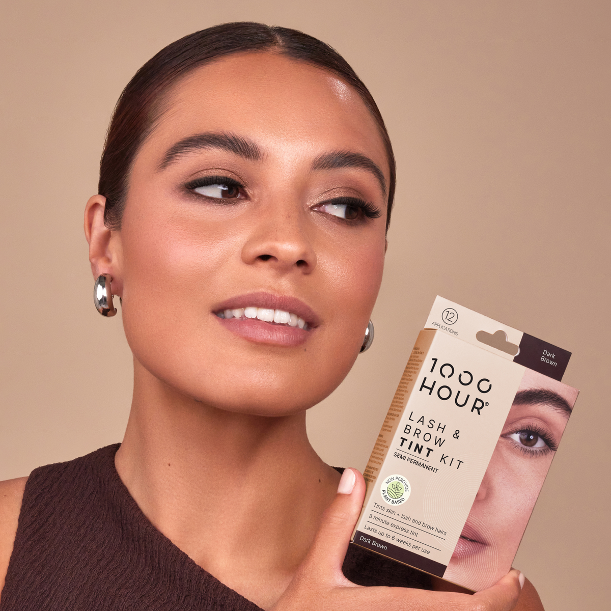 1000HOUR Lash & Brow Tint Kit Dark Brown